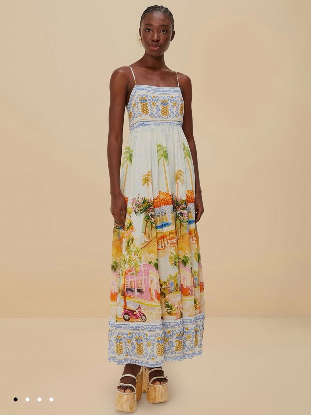 FARM Rio Multicolor Aracati Maxi Dress